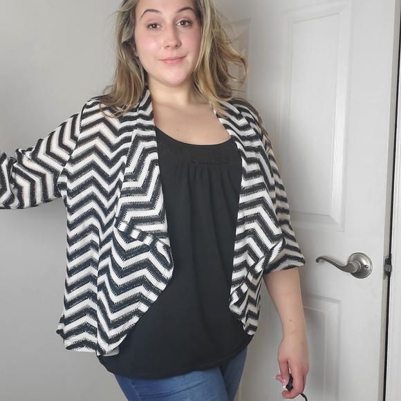 Chevron Waterfall Sweater - Picture 16 of 16
